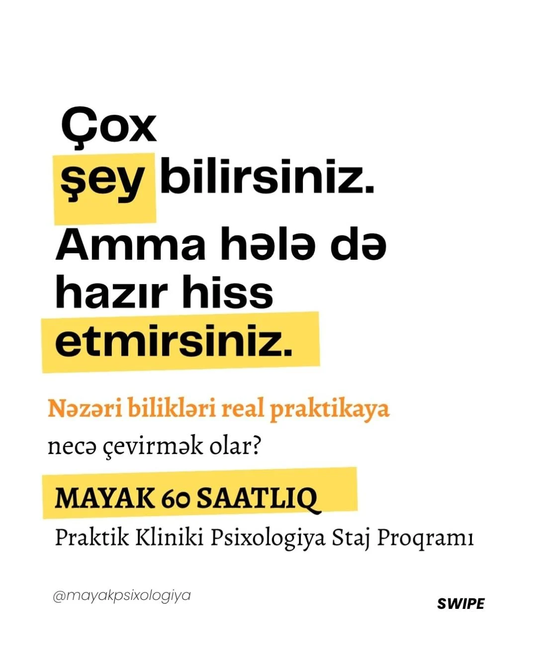 Praktik Kliniki Psixologiya Staj Proqramı