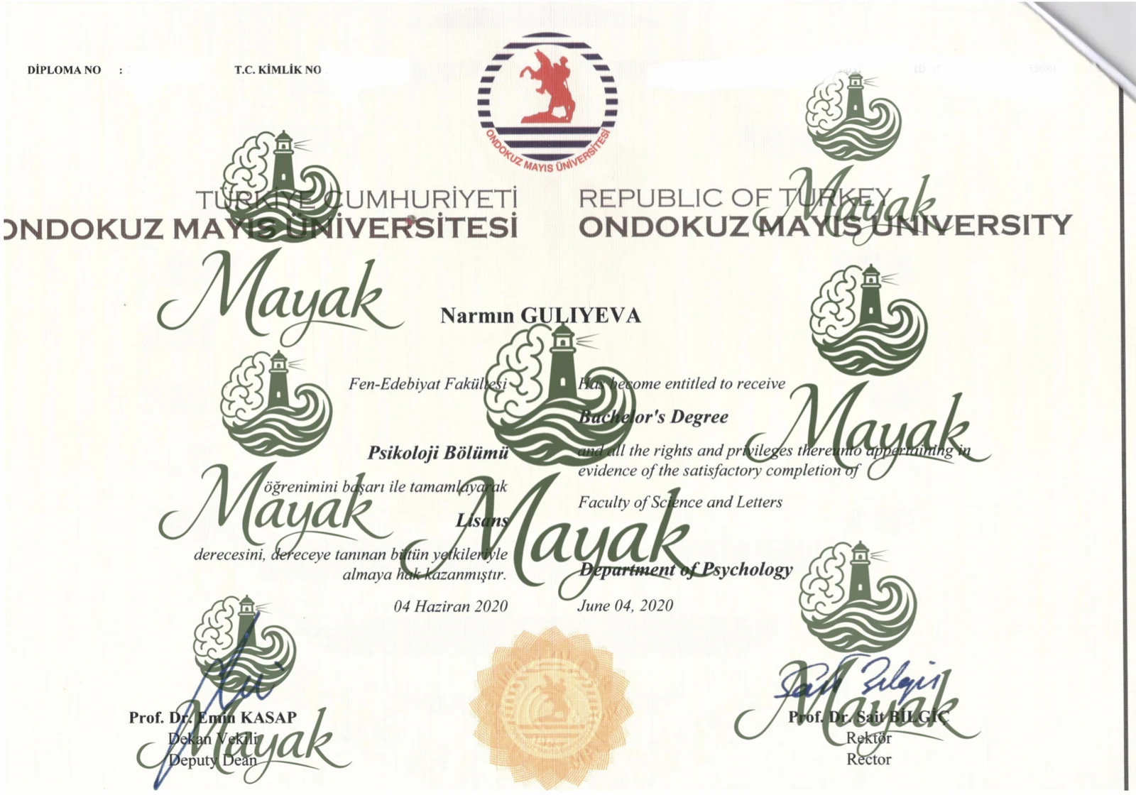 Bakalavr Diplomu