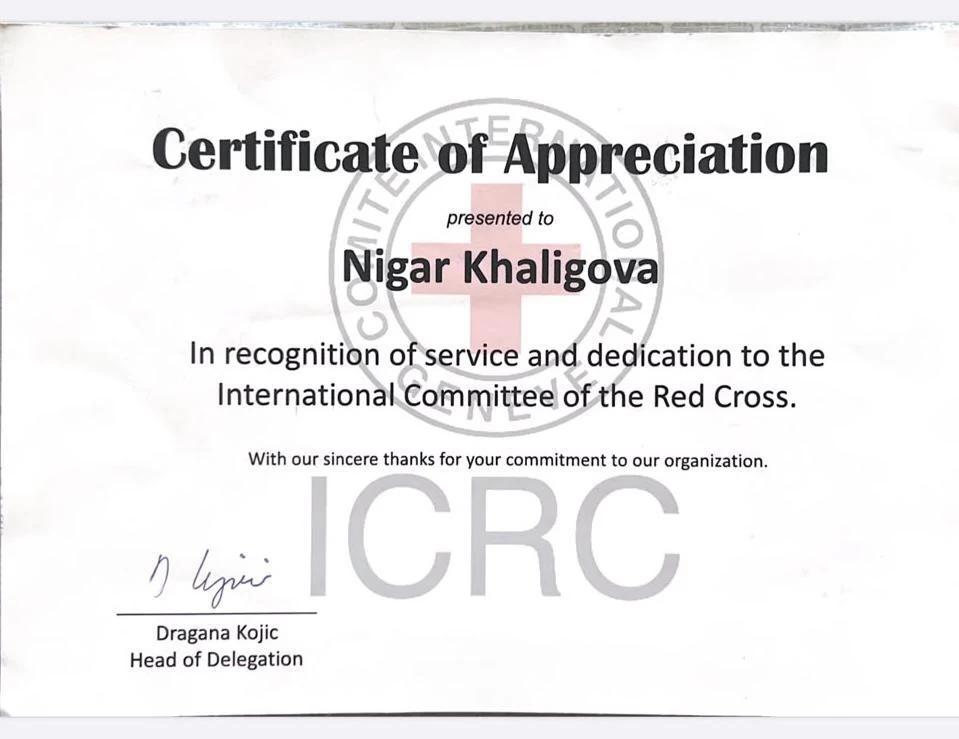İnternational Committee of the Red Cross