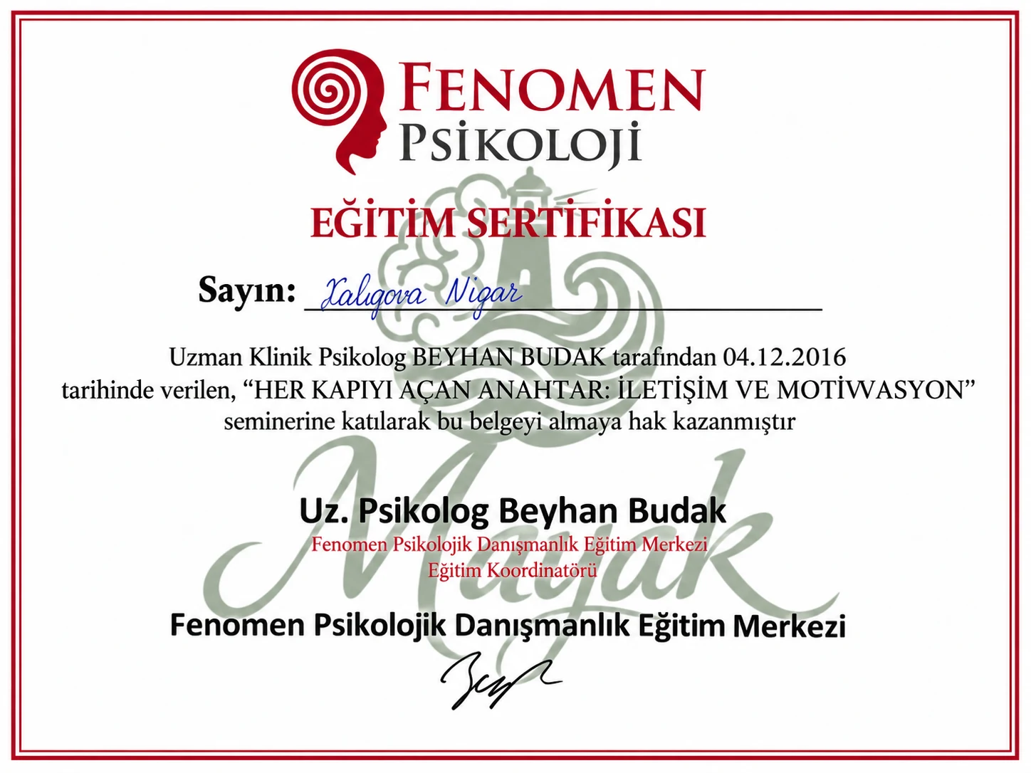 Ünsiyyət və Motivasiya