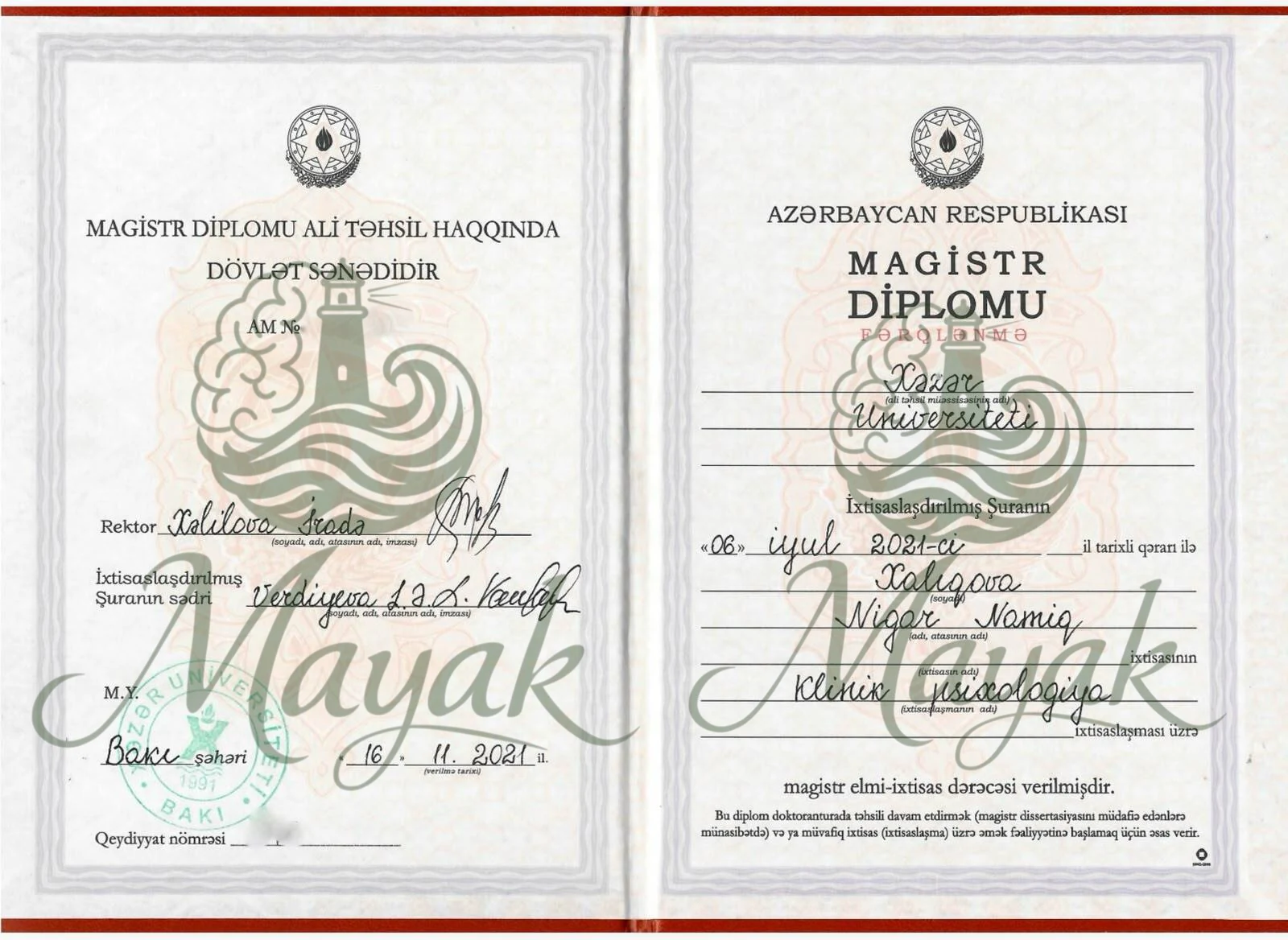 Magistr Diplomu