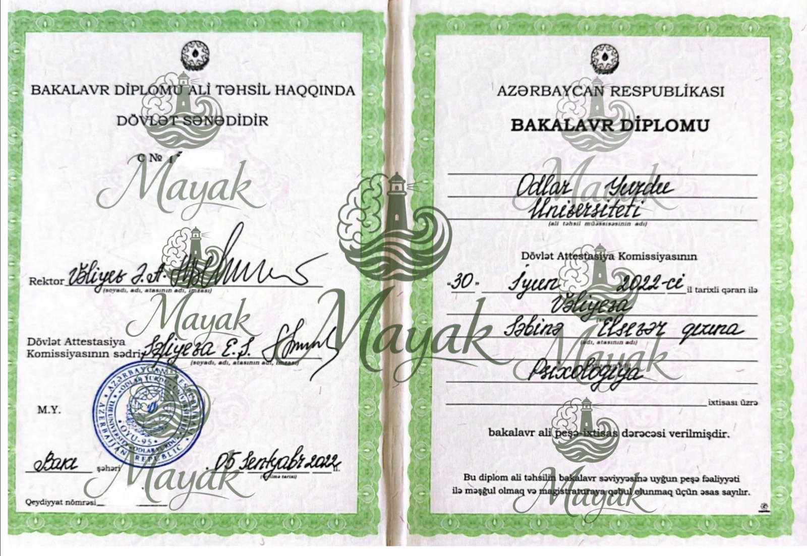Bakalavr Diplomu